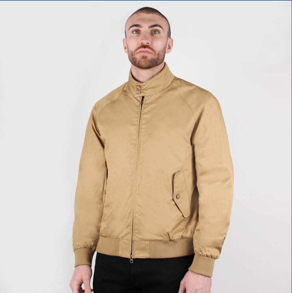 

Мужская куртка бомбер Gant, коричневая, Бежевый