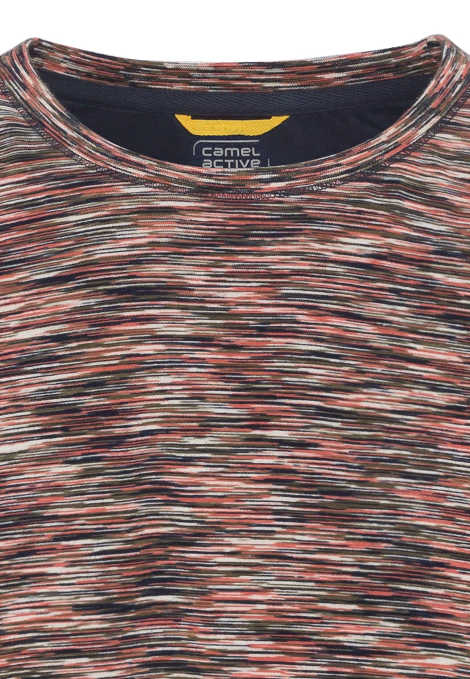 Мужская футболка Camel Active, коралловая, цвет коралловый, размер 48 - фото 3