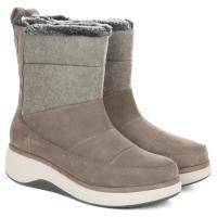 Женские ботинки Clarks, серые, арт: 26138563