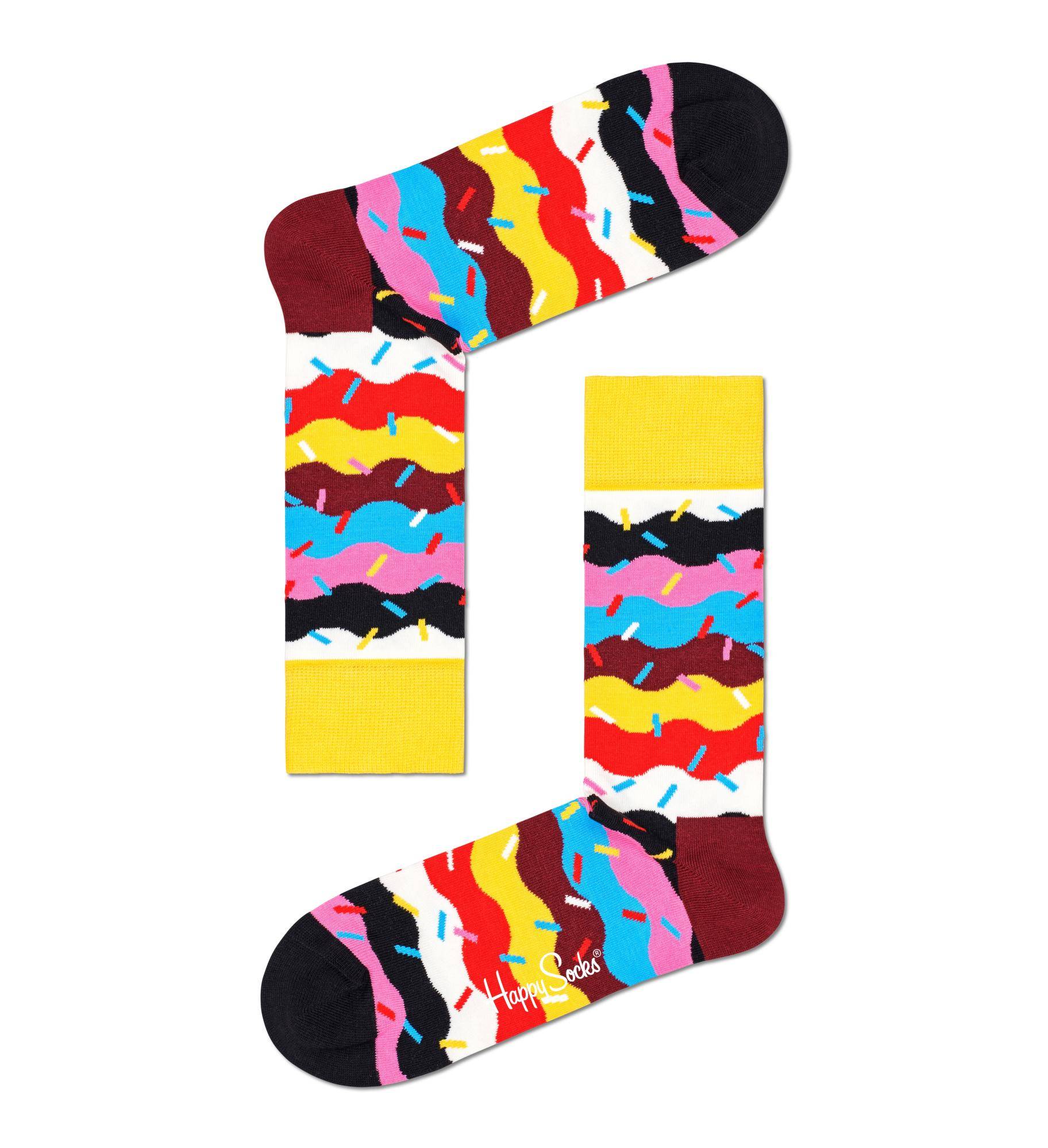 Носки Happy socks Birthday Cake Sprinkle Sock BCS01 0200, размер 25 - фото 1