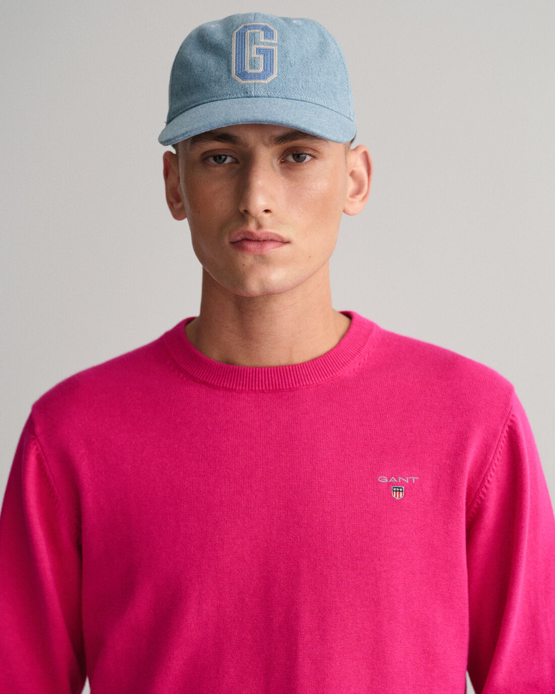 

Мужской джемпер Gant, розовый