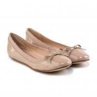 Женские балетки Buffalo shoes, бежевые, арт: 1520076