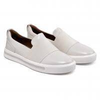 Женские слипоны Clarks(Un Maui Step 26140170), белые, арт: 26140170