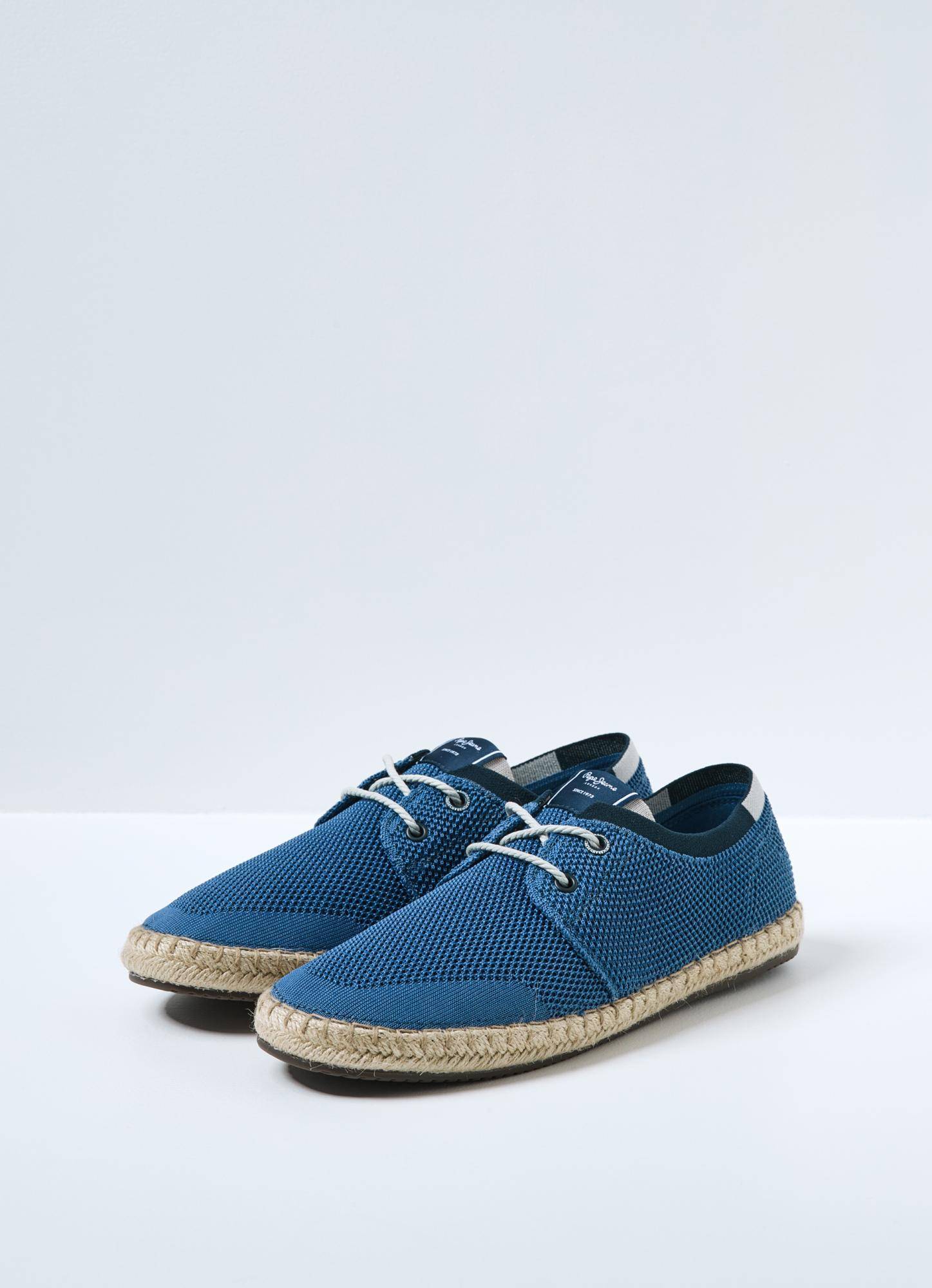 

Мужские кеды Pepe Jeans London (TOURIST LACES UP KNIT s_PMS10300), синие, Синий