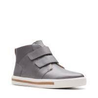 Женские высокие кеды Clarks, серые, арт: 26145224