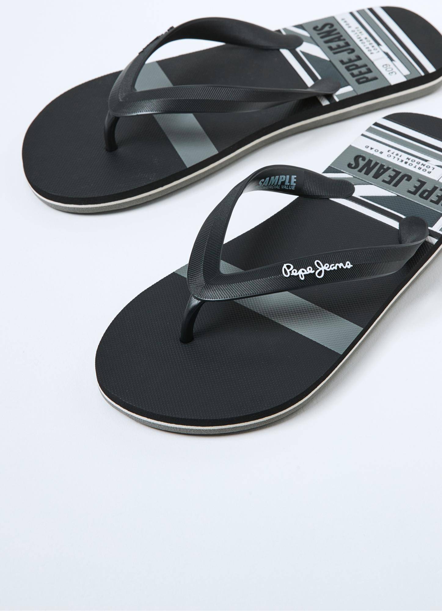 

Мужские вьетнамки Pepe Jeans London (WHALE 309 s_PMS70111), черные, Черный