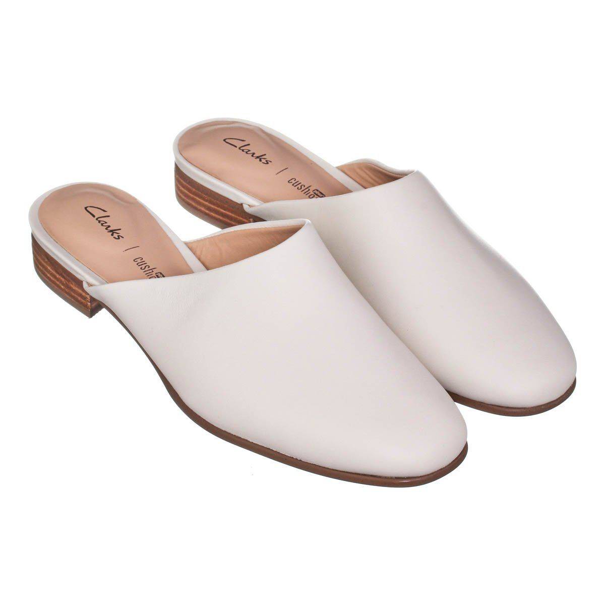 Clarks pure hot sale blush white