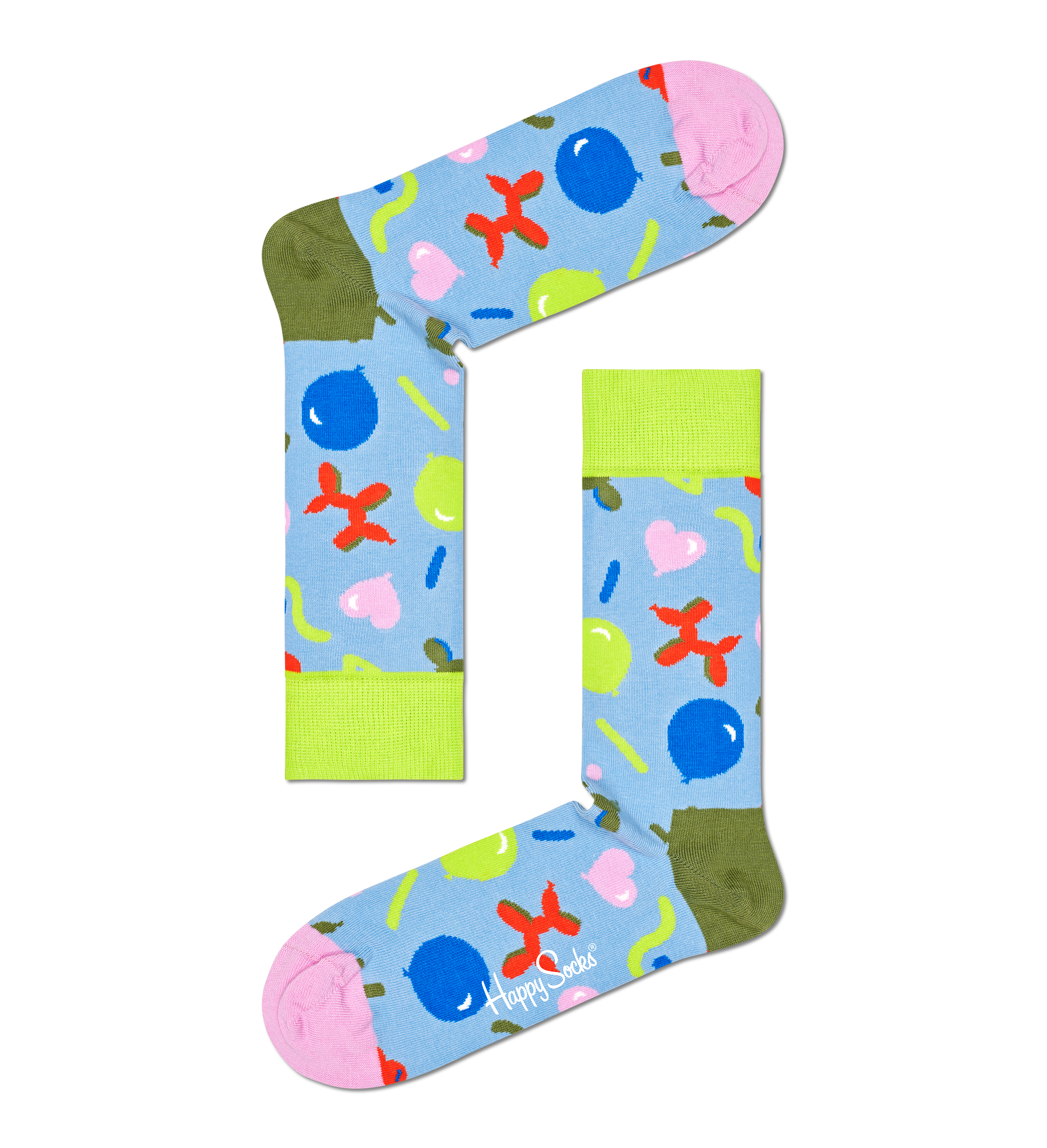 

Носки Happy socks 2-Pack Happy Birthday Socks Gift Set XBIR02