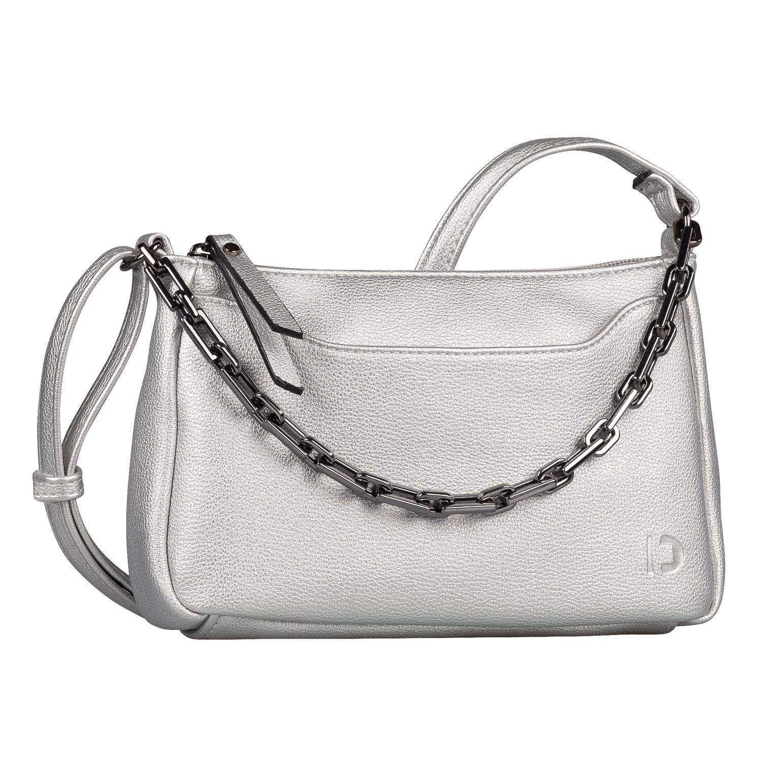 Женская сумка Tom Tailor Bags, серебряная, цвет серебряный, размер ONE SIZE