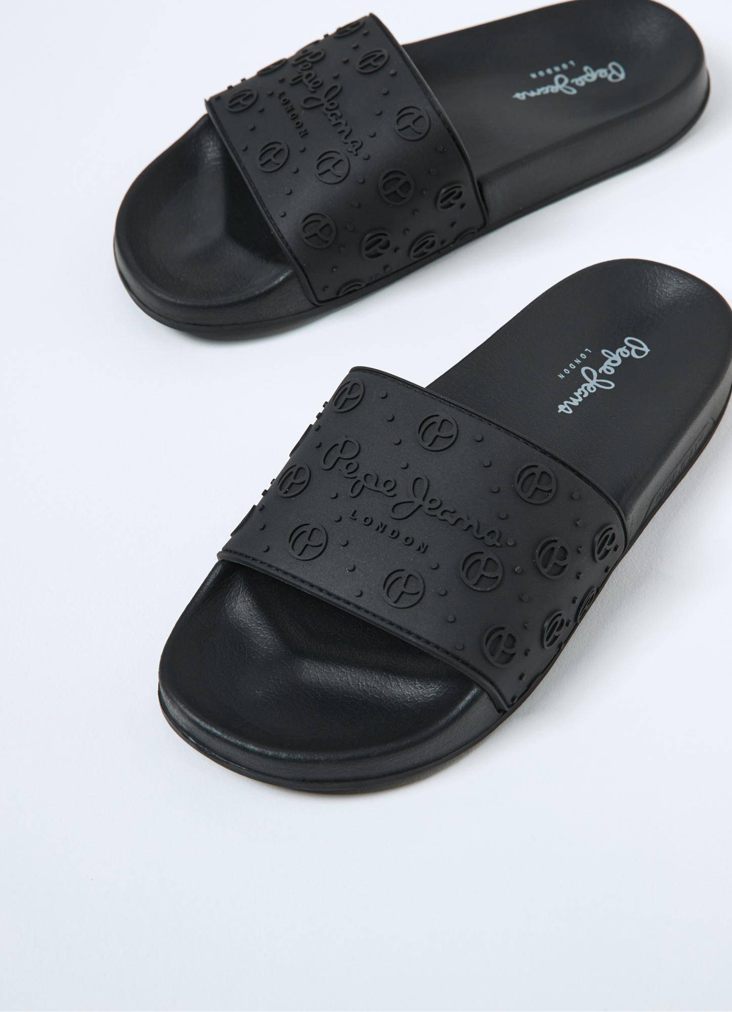 

Женские сланцы Pepe Jeans London (SLIDER SPORT s_PLS70107), черные, Черный