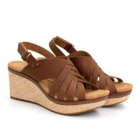 Женские босоножки Clarks, коричневые, арт: 26171533