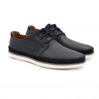 Мужские полуботинки Clarks, синие, арт: 26159648