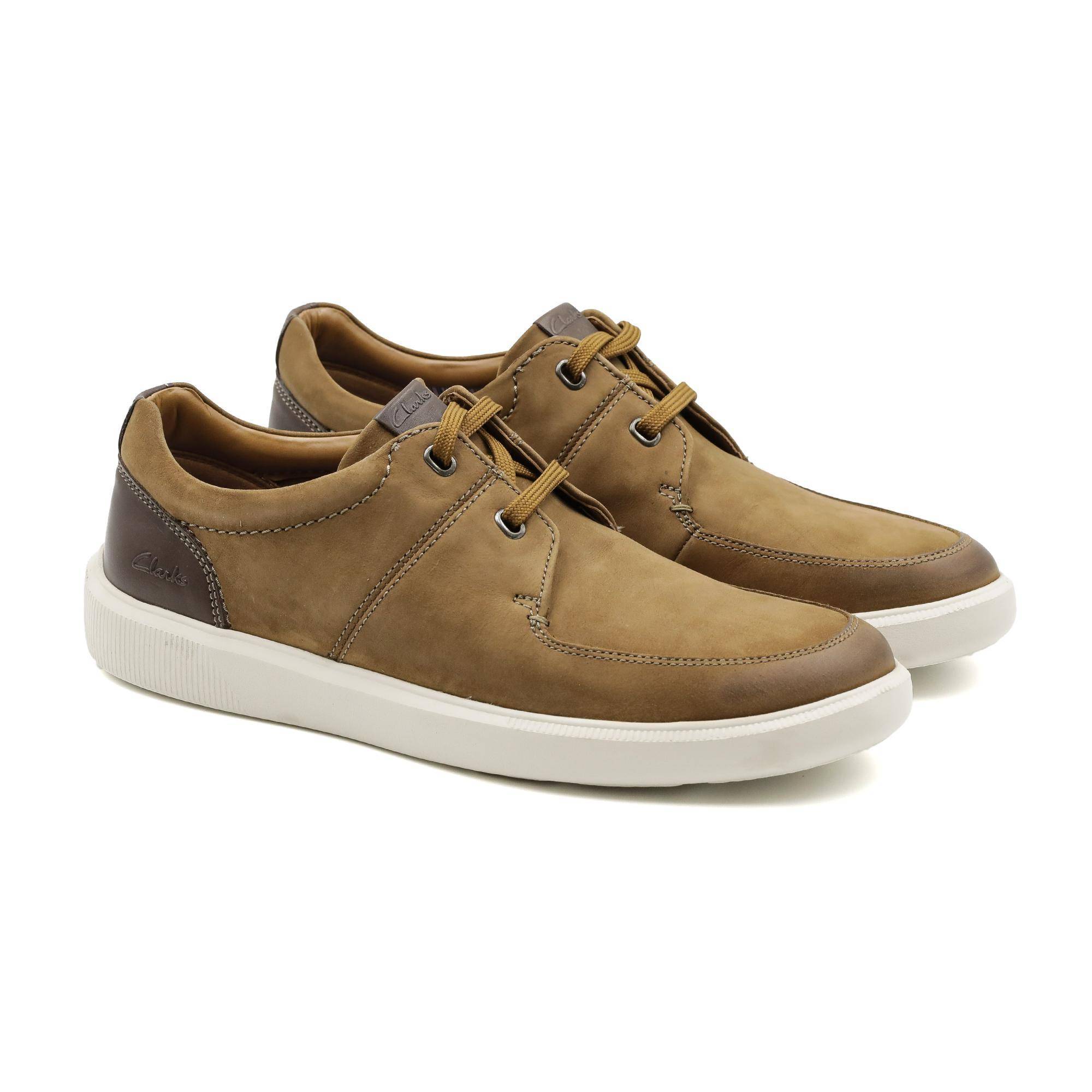 

Мужские кеды Clarks (Cambro Lace 26158290), коричневые, Коричневый