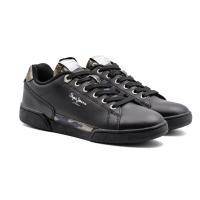 Женские кеды Pepe Jeans London, черные, арт: PLS31246