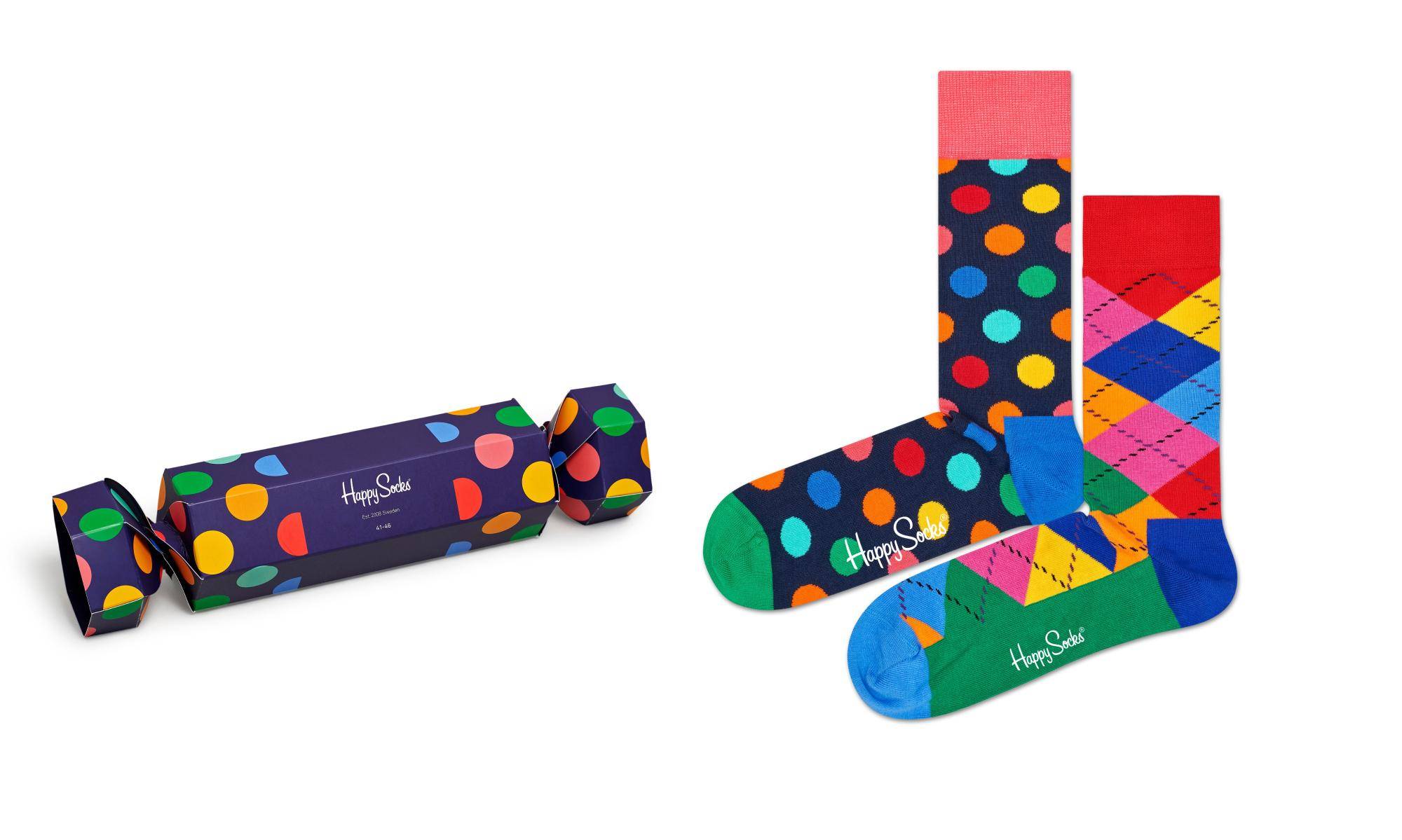 

Носки Happy socks 2-Pack Classic Holiday Socks Gift Set XBDO02