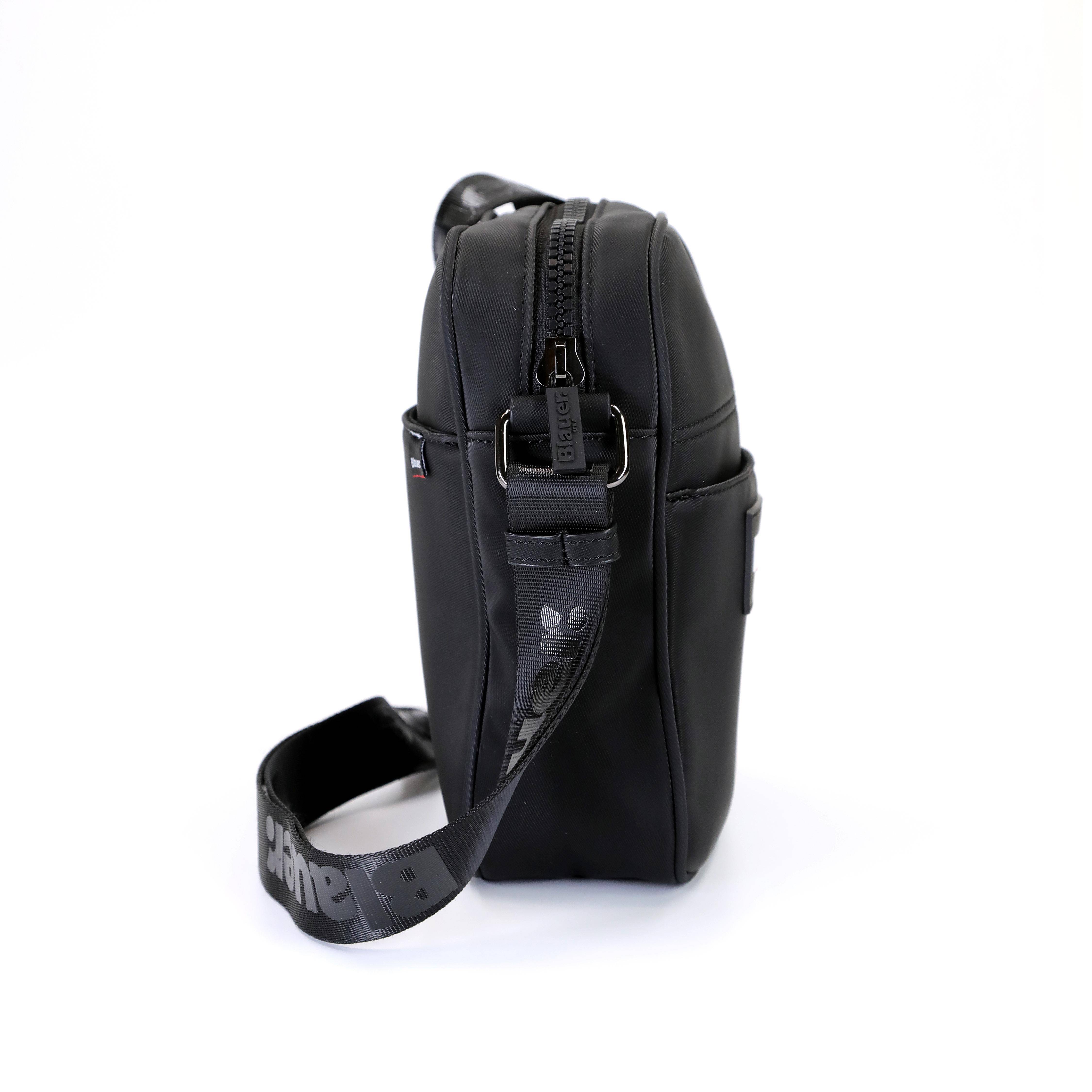 Мужская сумка Blauer, черная, цвет черный, размер ONE SIZE - фото 3