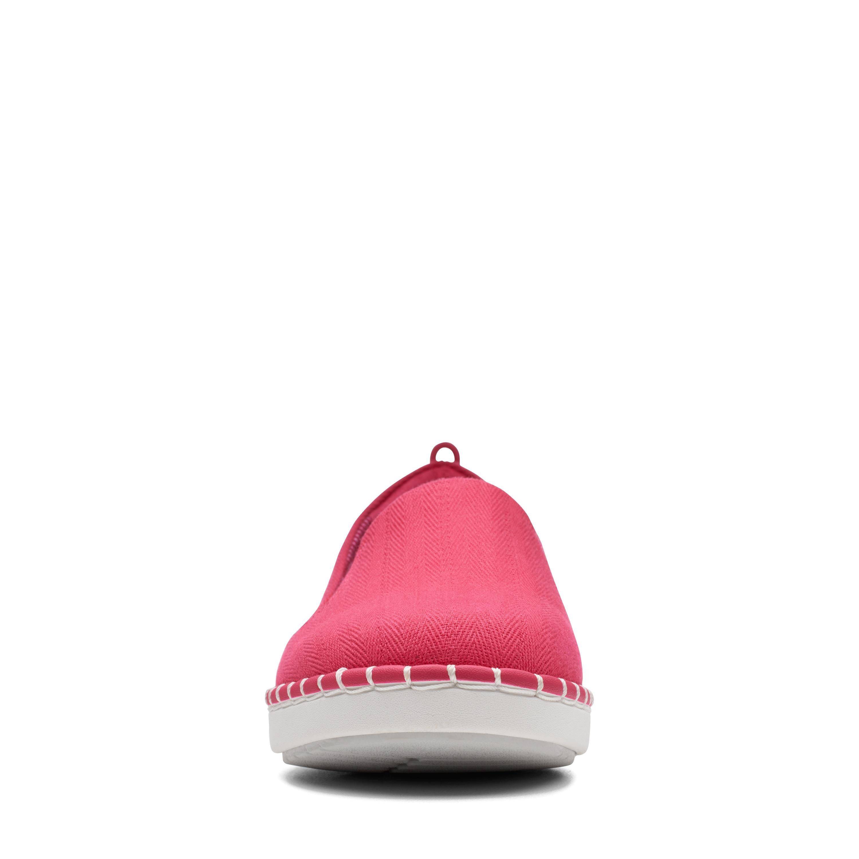 Женские слипоны Clarks(Step Glow Slip 26141495), розовые, цвет розовый, размер 35.5 - фото 3