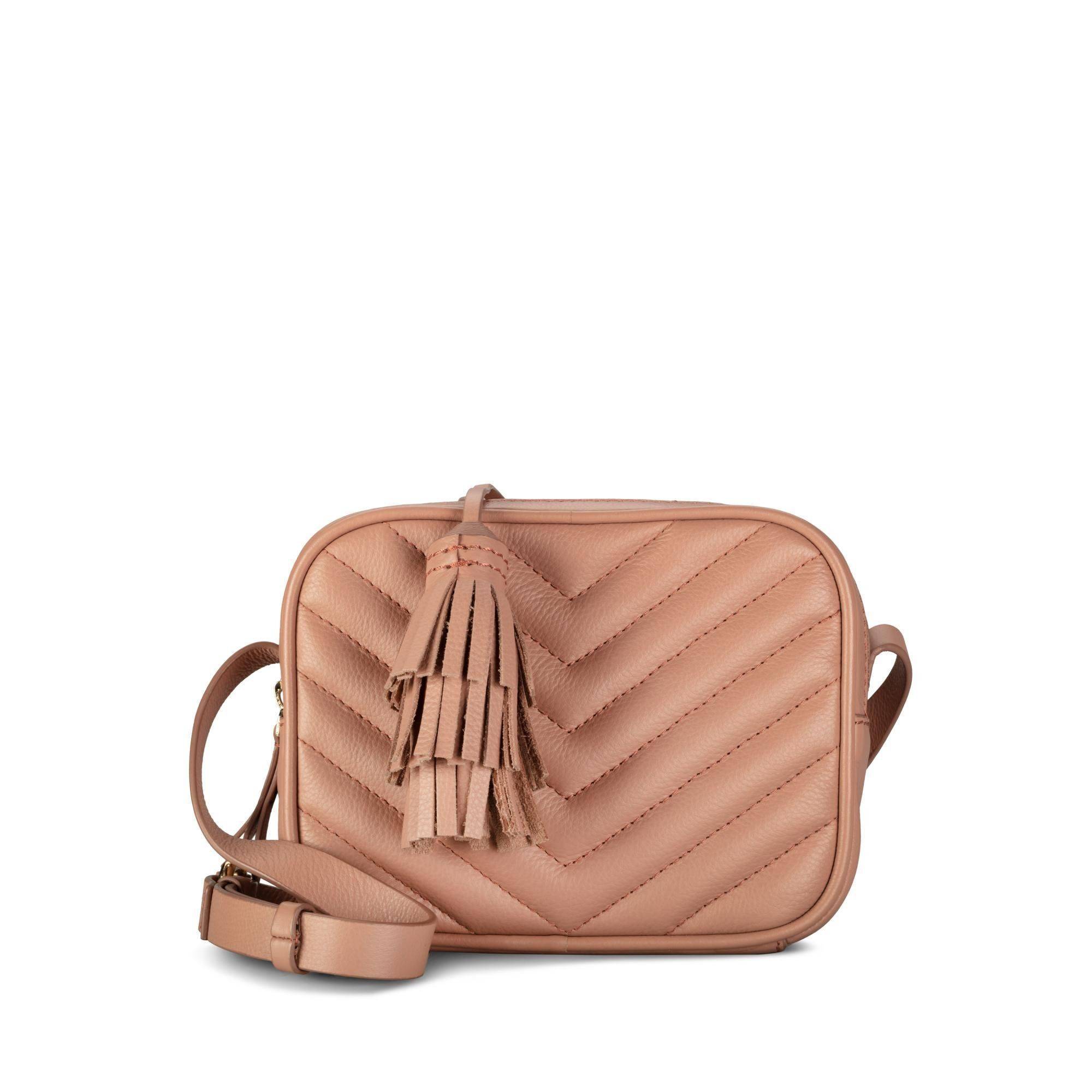 Женская сумка кросс-боди Clarks, розовая, цвет розовый, размер ONE SIZE - фото 1