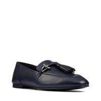 Женские лоферы Clarks (Pure2 Tassel 26161615), синие, арт: 26161615