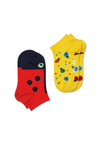2-Pack Kids Ladybug Low Sock KLAB02 - 2-Pack Kids Ladybug Low Sock KLAB02