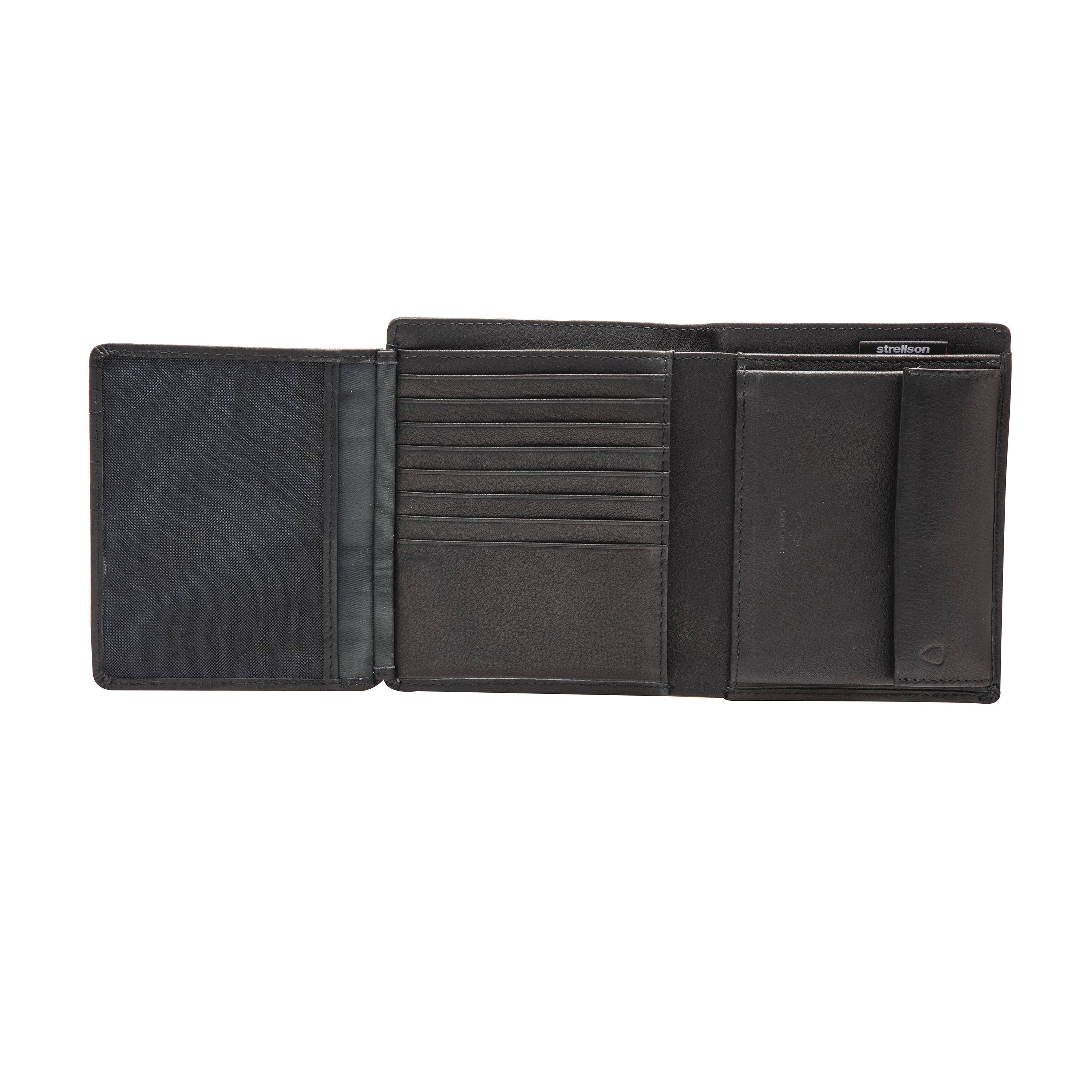 Портмоне Strellson Bags Carter BillFold V15 4010001187, цвет черный, размер ONE SIZE - фото 2