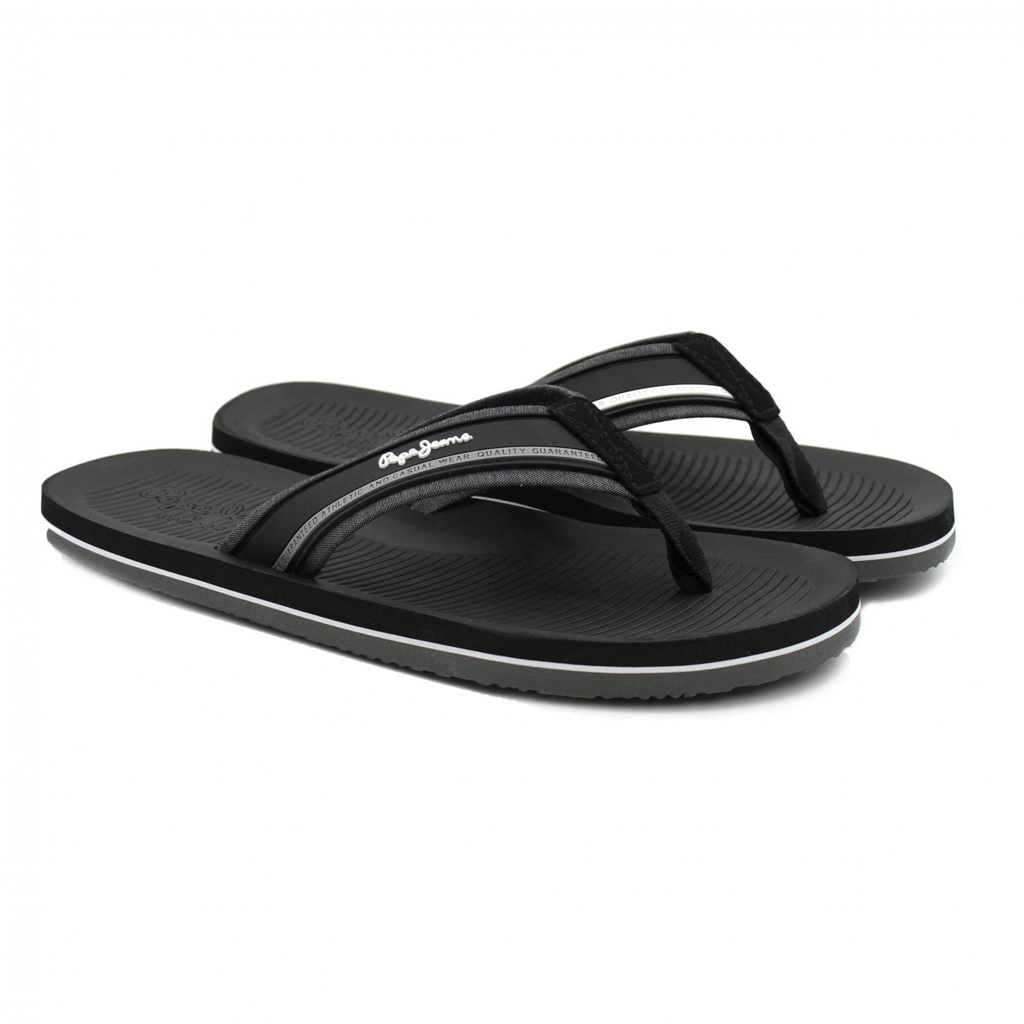 Мужские сандалии Pepe Jeans London(SOUTH BEACH PMS70106), черные, цвет черный, размер 41 - фото 1