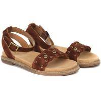 Женские сандалии Clarks, коричневые, арт: 26124075