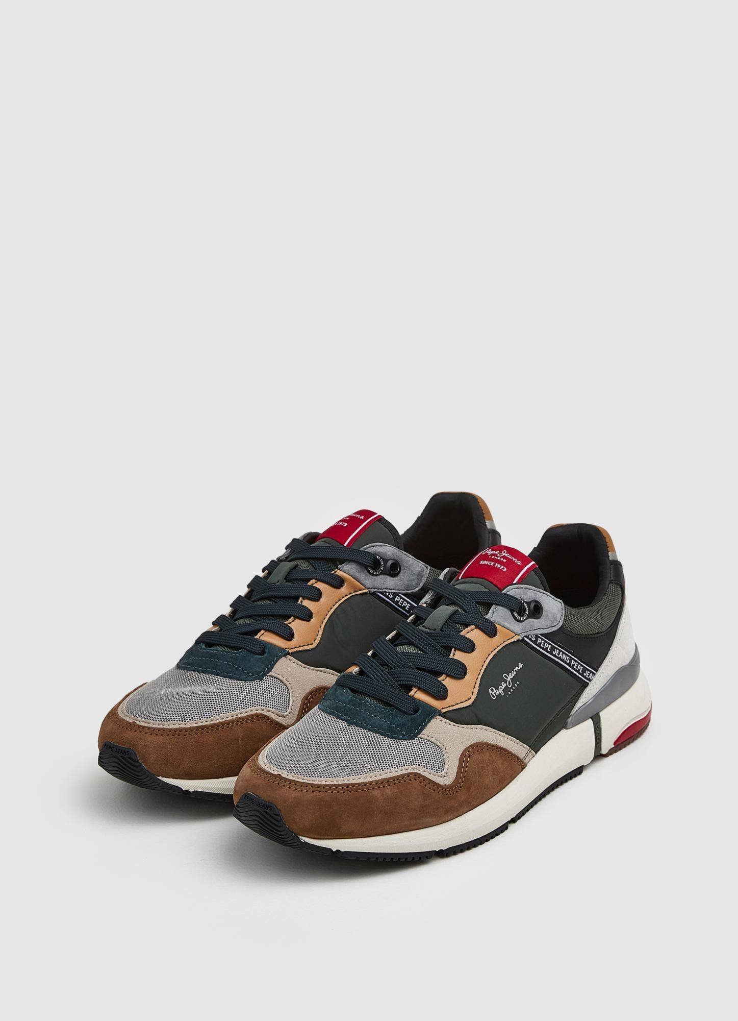 

Мужские кроссовки Pepe Jeans London (LONDON PRO URBAN 22 s_PMS30863), коричневые, Коричневый