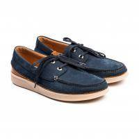 Мужские топсайдеры Clarks, синие, арт: 26139553