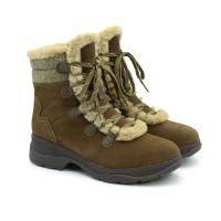 Женские высокие ботинки Clarks, коричневые, арт: 26163925