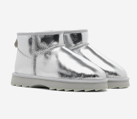 женские полусапоги из овчины (угги) EMU Australia Sharky Mini W12434, цвет Черный