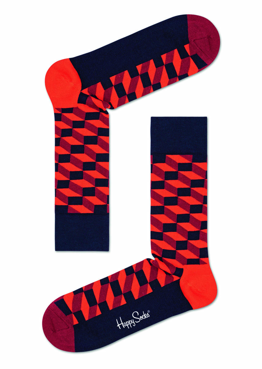 Носки Happy socks Filled Optic Sock FIO01, размер 25 - фото 1