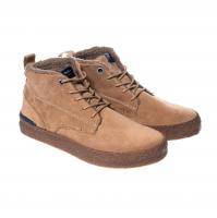 Мужские высокие кеды Pepe Jeans London(LEMMY CHUKKA FLEECE PMS50186), коричневые, арт: PMS50186
