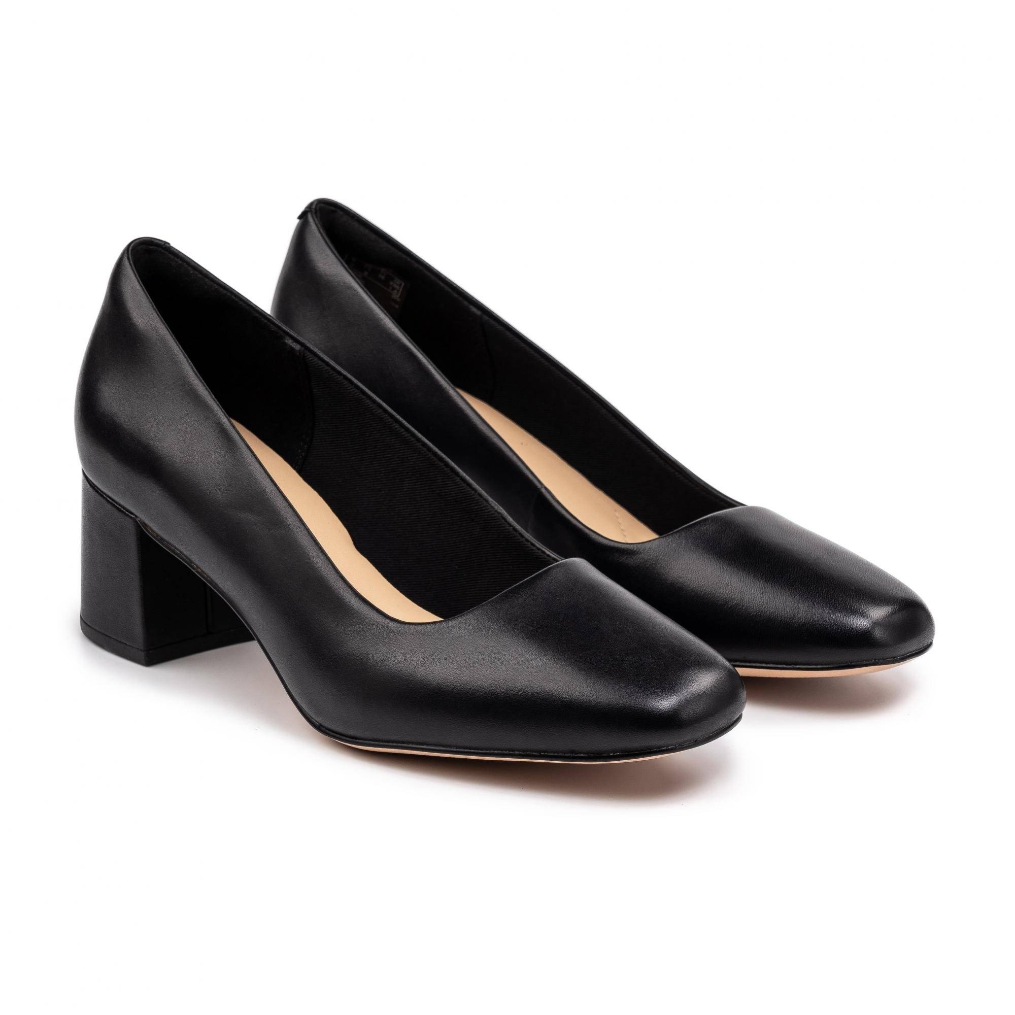 Женские туфли-лодочки Clarks(Sheer Rose 26144083), черные, цвет черный, размер 37 - фото 1