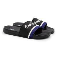 Мужские сланцы Pepe Jeans London, черные, арт: PMS70108