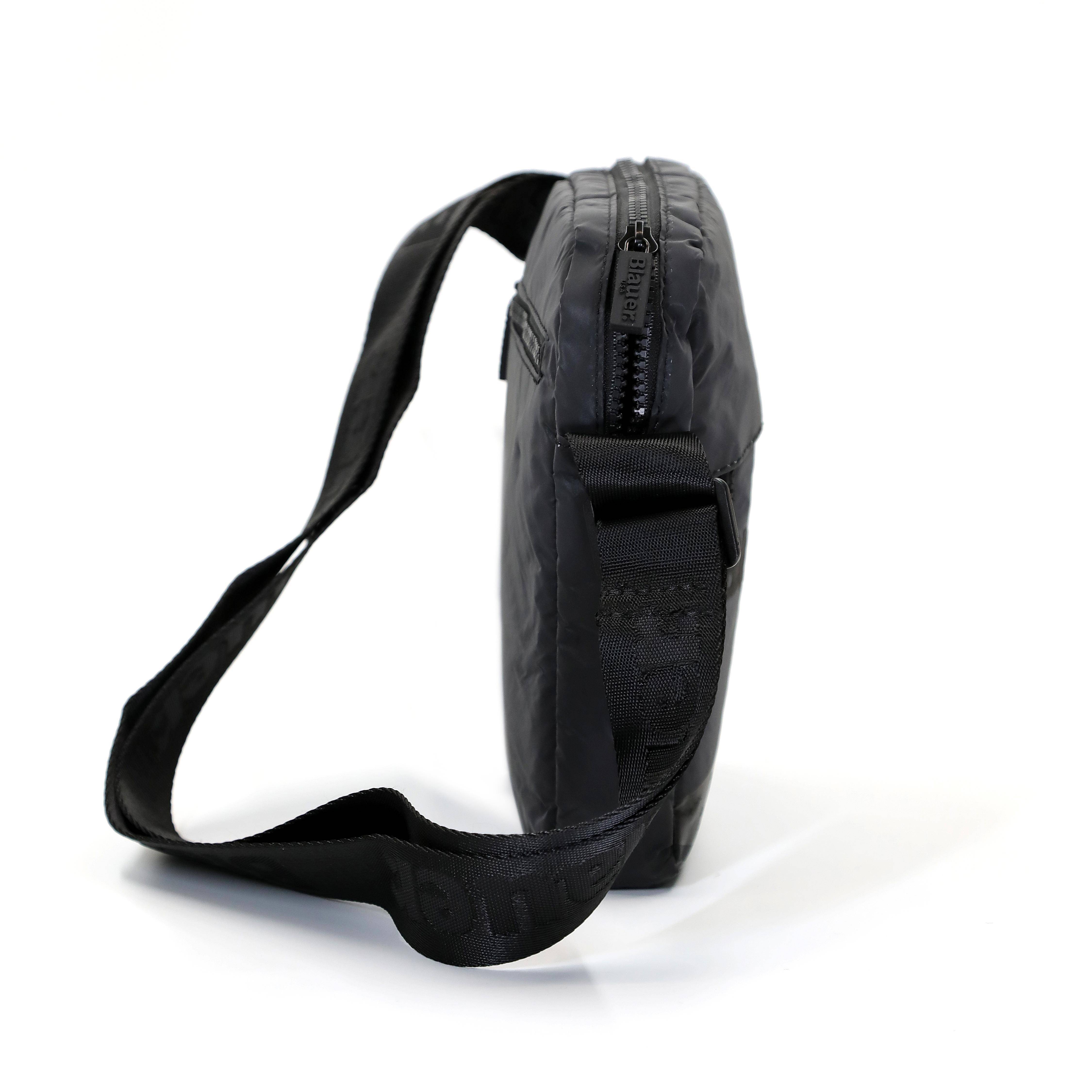 Мужская сумка Blauer, черная, цвет черный, размер ONE SIZE - фото 3