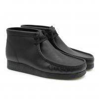 Мужские ботинки Clarks(Wallabee Boot 26155512), черные, арт: 26155512
