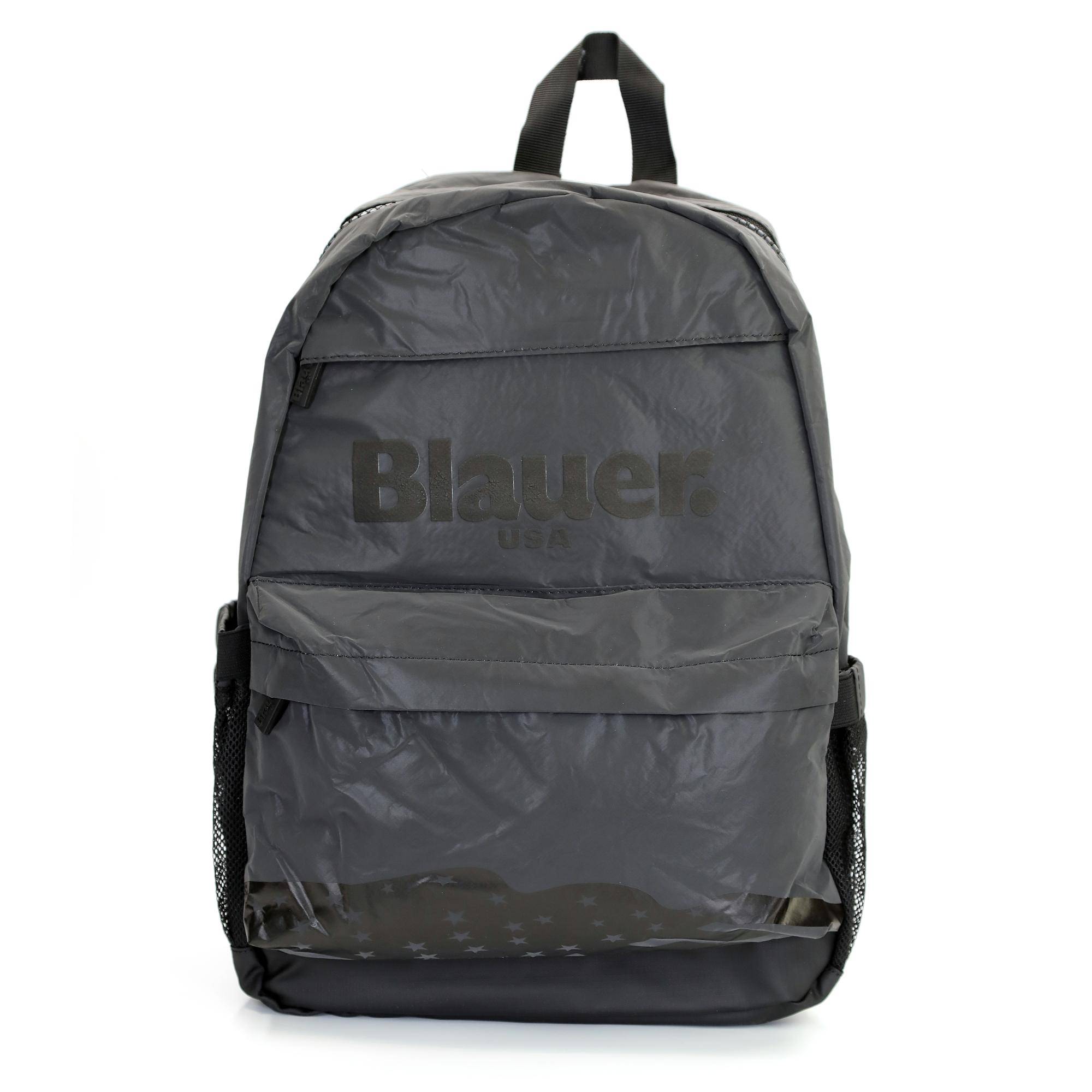 Рюкзак Blauer, черный, размер ONE SIZE