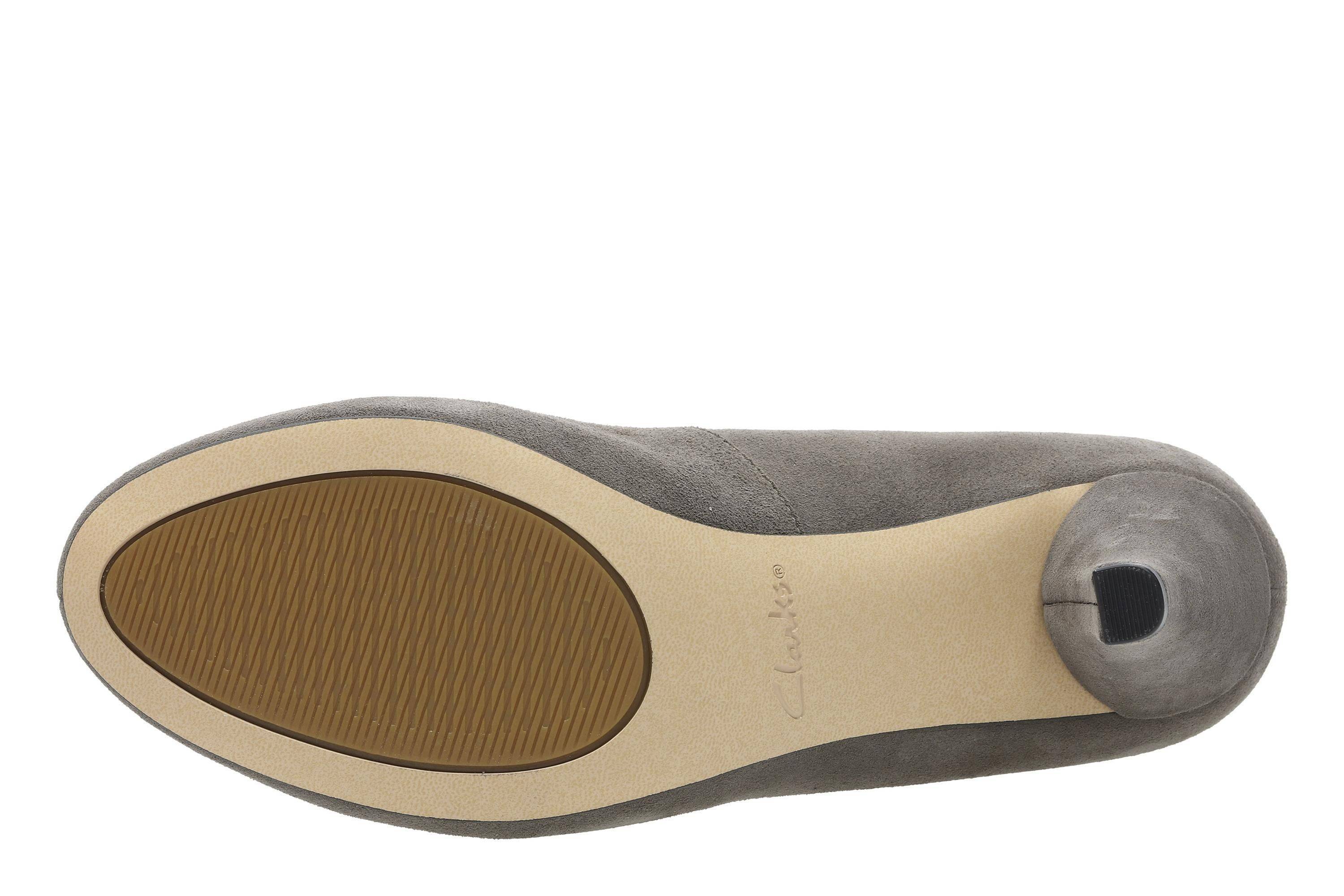Женские туфли-лодочки Clarks(Dalia Rose 26132269), серые, цвет серый, размер 37 - фото 7