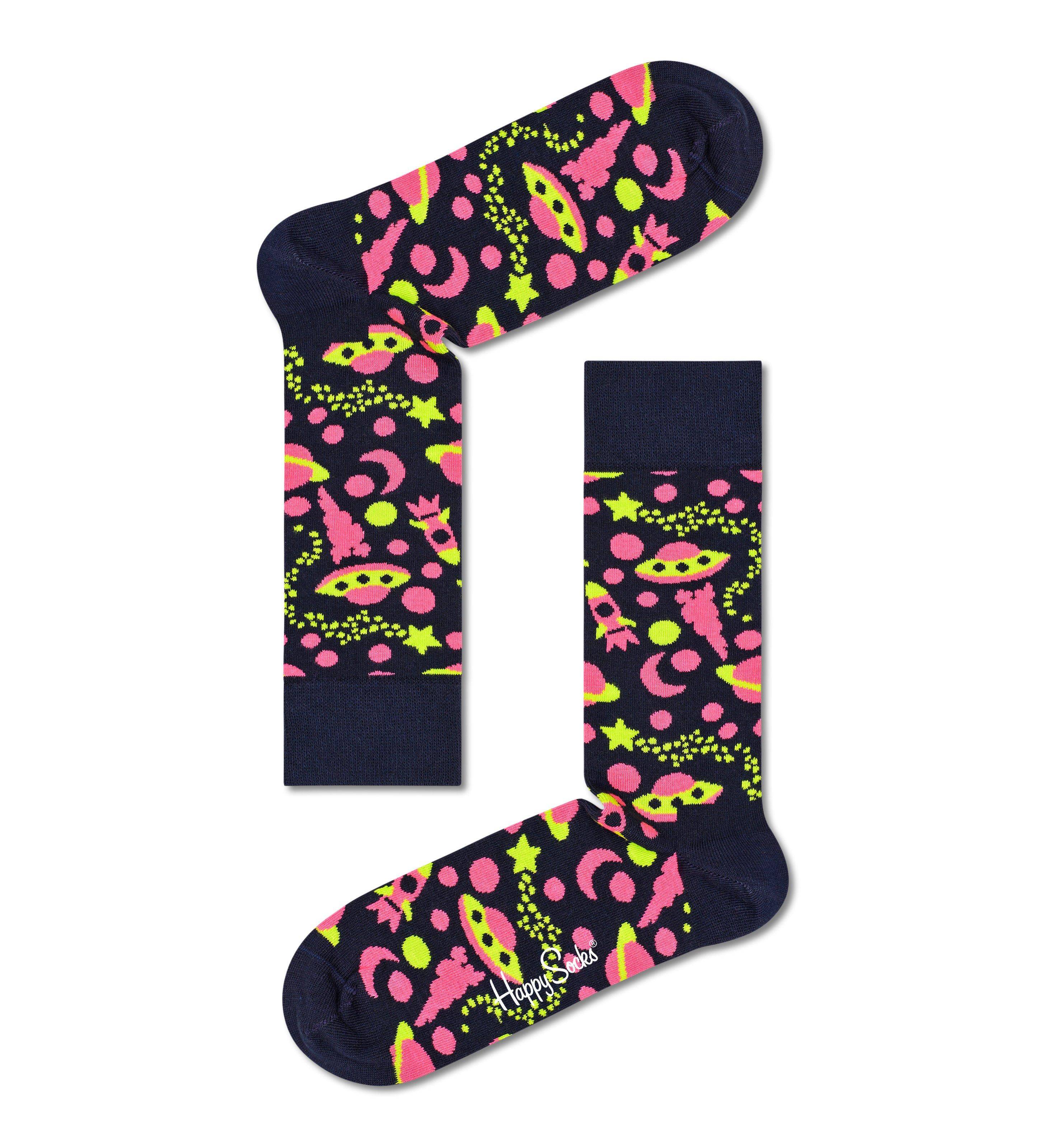 Носки Happy socks Into Space Sock INS01 6500, размер 25 - фото 2