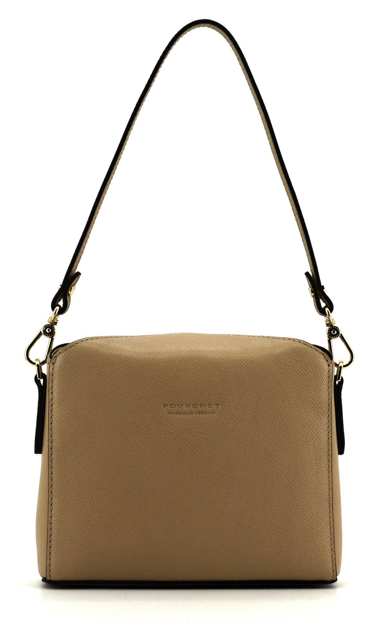 Кросс-боди Maison Pourchet Cassetta Leather 77101, цвет коньячный, размер ONE SIZE - фото 1