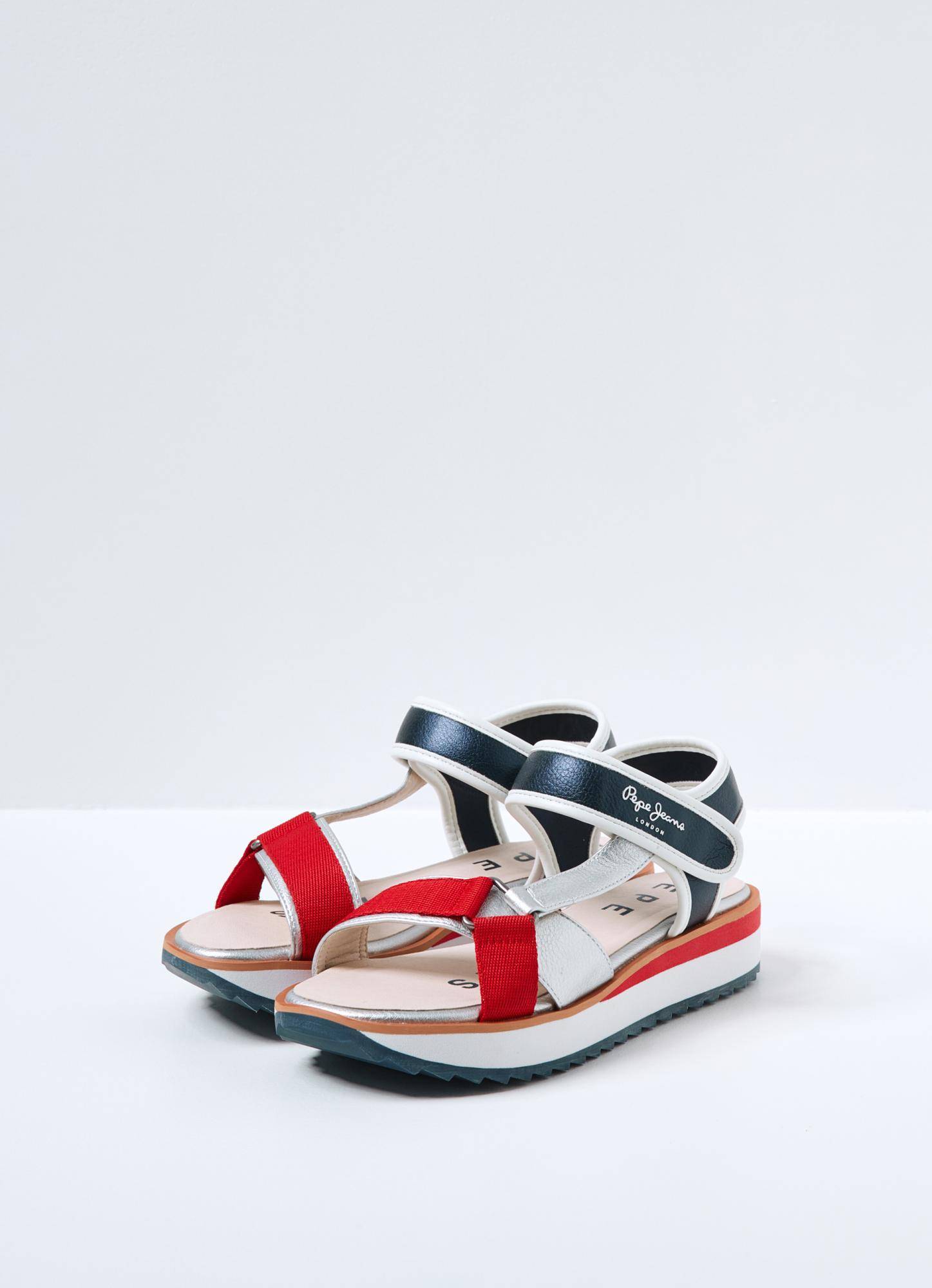 

Детские босоножки Pepe Jeans London (ALEXA WALK s_PGS90181), крассные, Красный