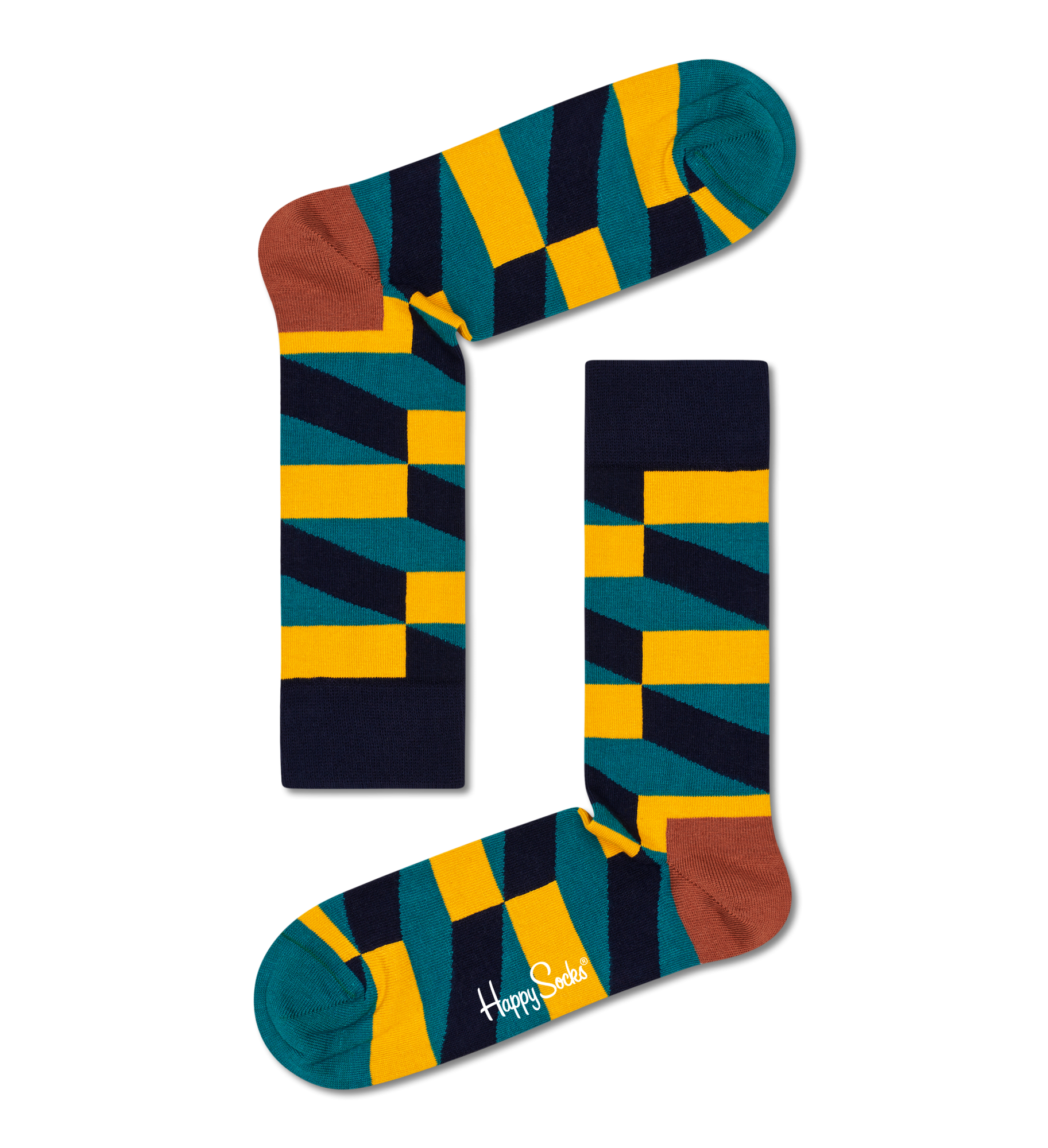 

Носки Happy socks Jumbo Filled Optic Sock JFO01 7300