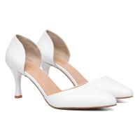 женские туфли-лодочки Bugatti 546-0850-1000, цвет Белый