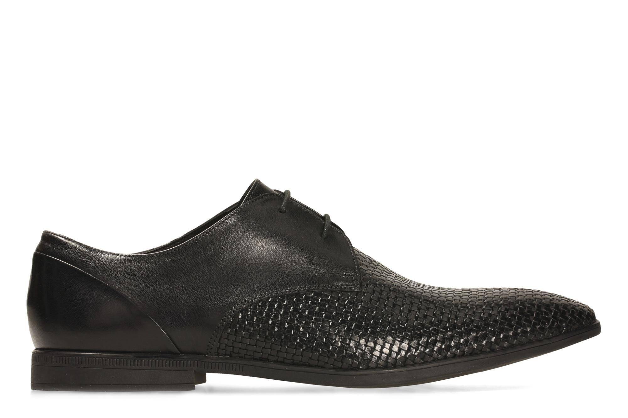 

Мужские дерби Clarks(Bampton Weave 26132195), черные, Черный
