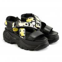 Женские сандалии Buffalo shoes, черные, арт: 1501036