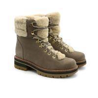 Женские высокие ботинки Clarks(Orianna Hiker 26154646), серые, арт: 26154646