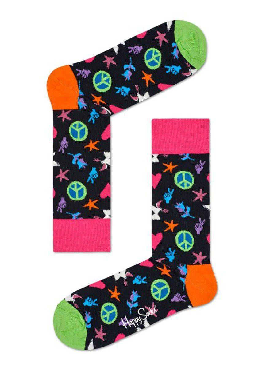 

Носки Happy socks Peace And Love Sock PAL01