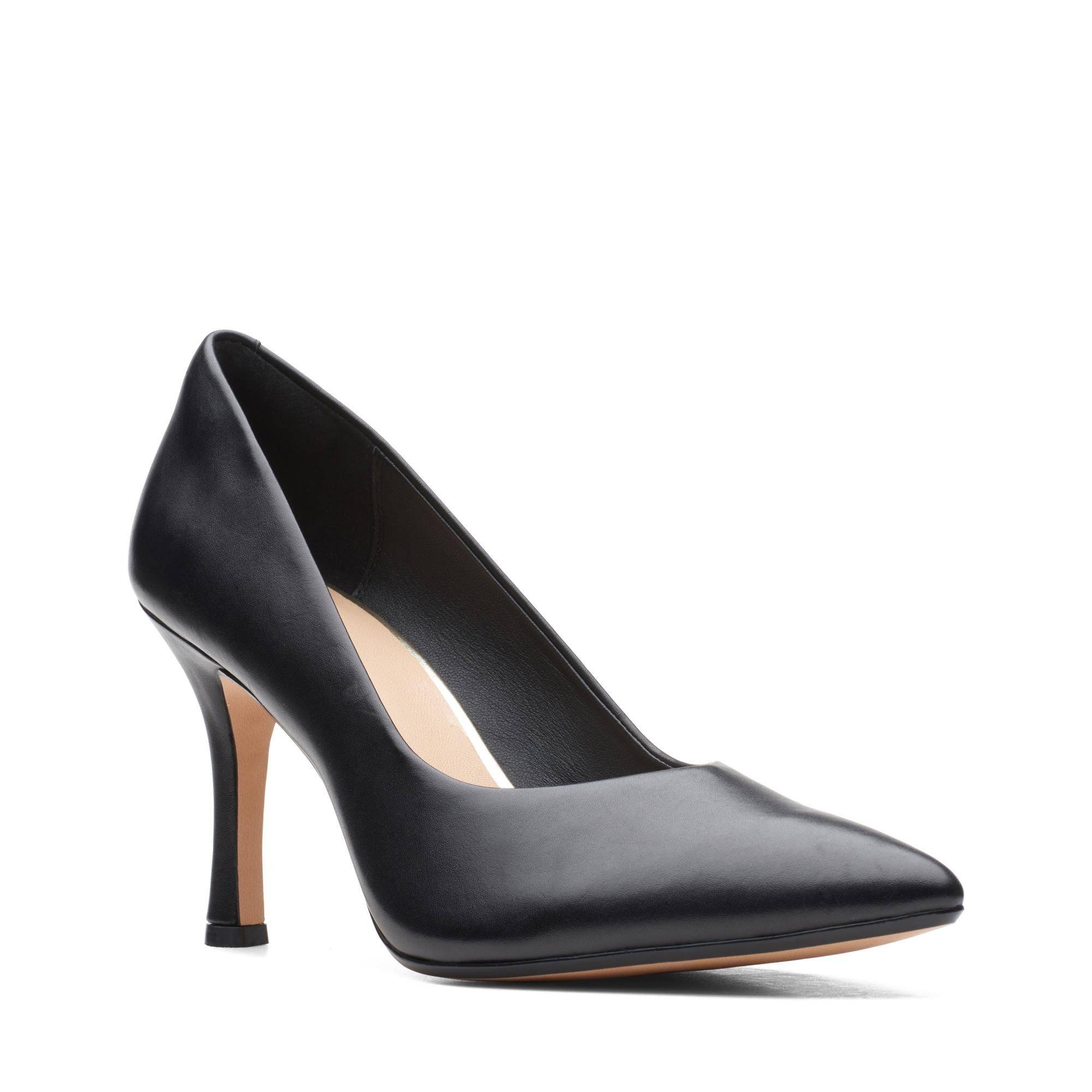 

Женские туфли-лодочки Clarks (Violet85 Court 26161568), черные, Черный