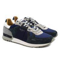 Мужские кроссовки Pepe Jeans London(TINKER PRO 309 PLUS PMS30731), синие, арт: PMS30731